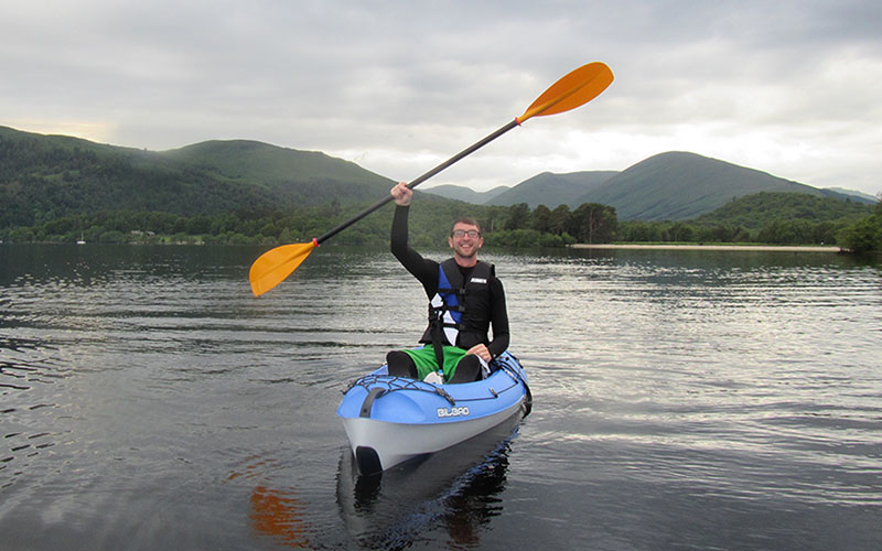 WATER SPORTS: Kayak on Loch Lomond