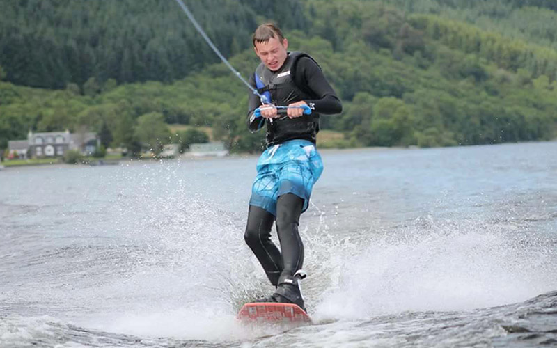 WATER SPORTS: Wakeboard on Loch Lomond
