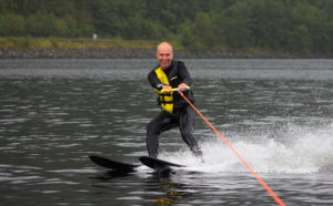 water-ski on loch lomond