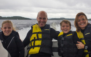 water-ski on loch lomond