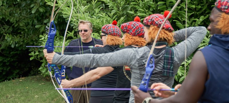 Corporate Archery session