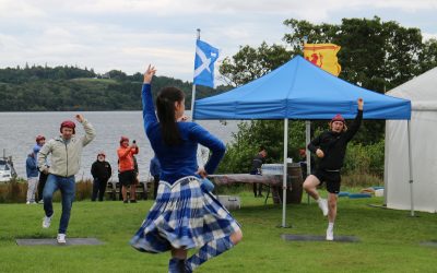 Highland Games as part of a corporate Island Fun Day