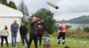 Corporate Highland Games on Inchmurrin