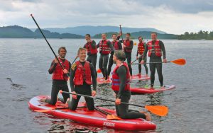Group Giant Paddleboard Loch Lomond