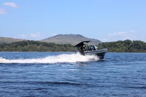 Speed Boat on Loch Lomond