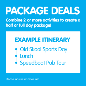 Stag / corporate sports day package deals loch lomond