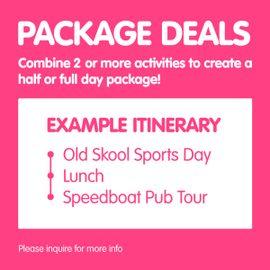 Hen Party sports day Package Deals Loch Lomond