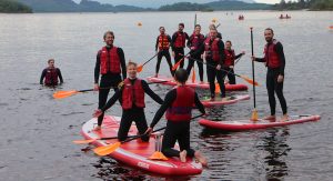 Stag group on SUP's and Giant SUP's