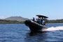 Group on a speedboat in Loch Lomond