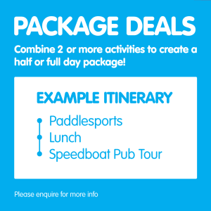Stag / corporate paddlesports package deals loch lomond
