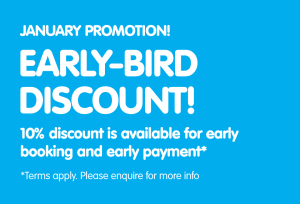 Corp & Stag party January promotion