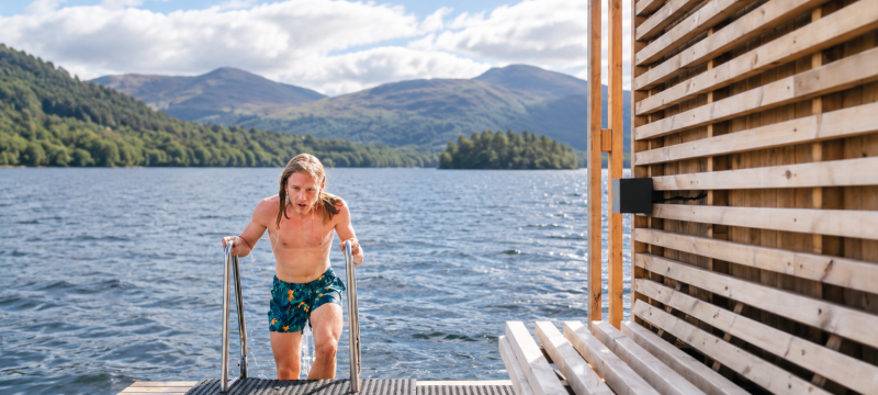 The Floating Sauna